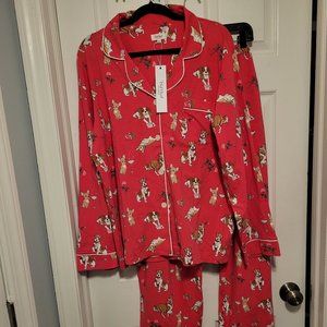 Bed Head Valentine Dog Pajama Set